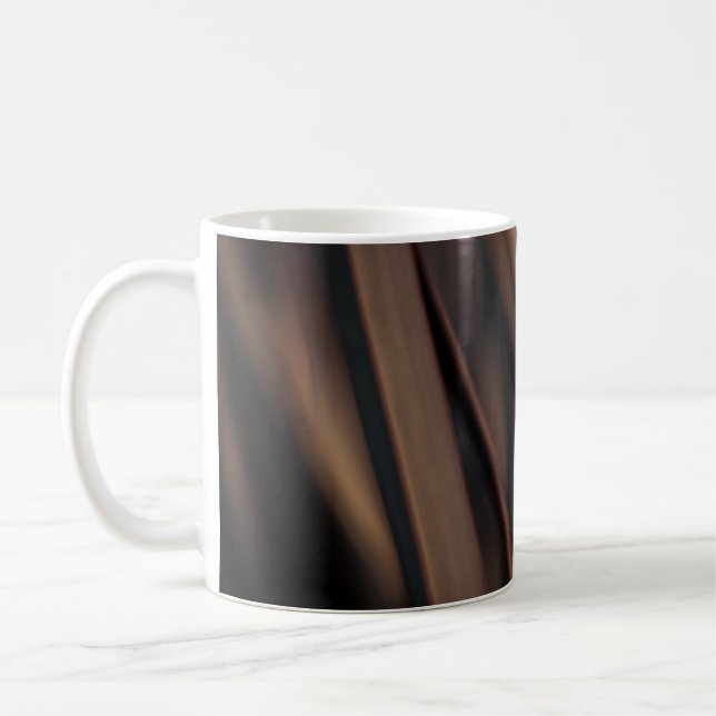 Caneca De Café Circunscrição laranja (Esquerda)