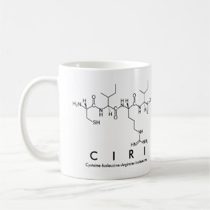 Caneca De Café Ciri peptide nome mug