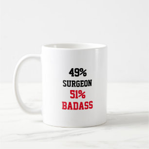 Caneca De Café Cirurgião Badass