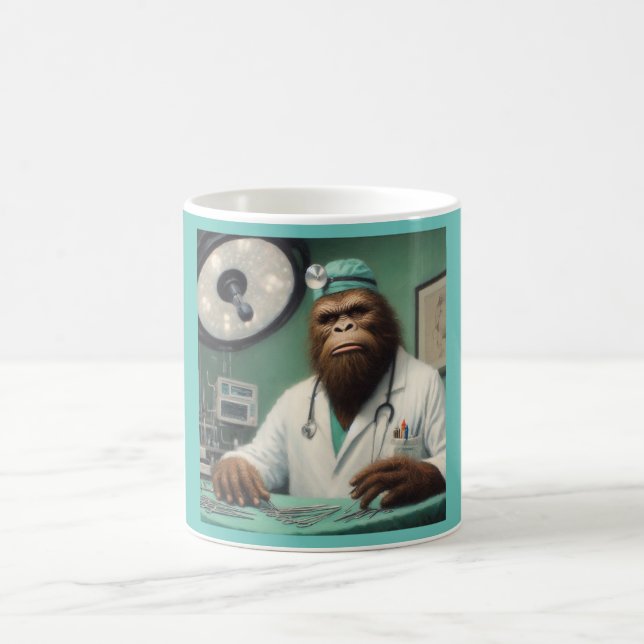 Caneca De Café Cirurgião Bigfoot (Centro)