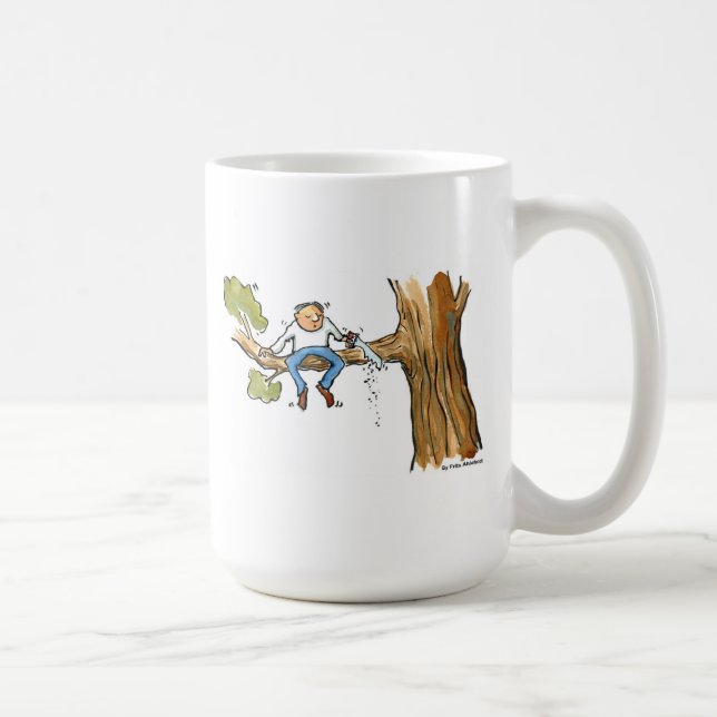 Caneca De Café Cirurgião de árvore (Direita)