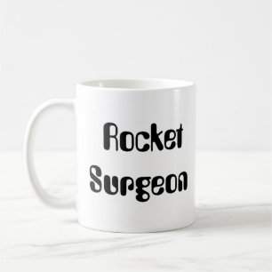 Caneca De Café cirurgião de foguetes