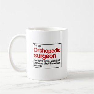 Caneca De Café Cirurgião ortopédico
