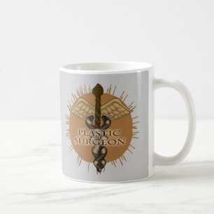 Caneca De Café Cirurgião plástico Caduceus Mug