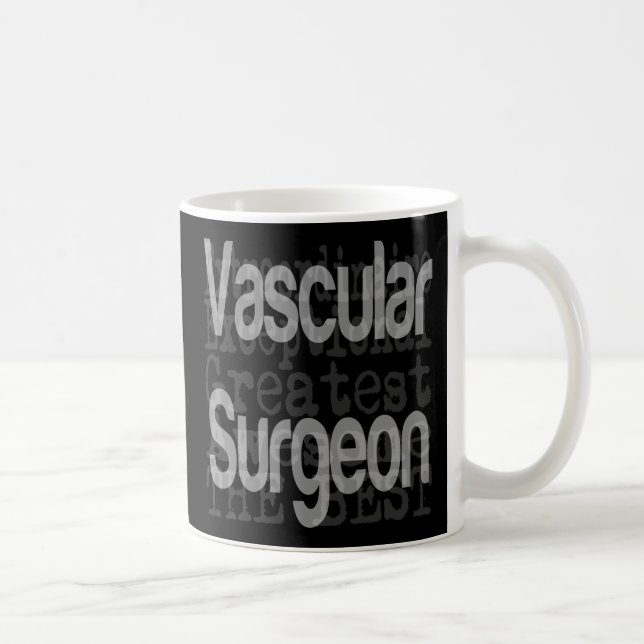 Caneca De Café Cirurgião Vascular Extraordinário (Direita)