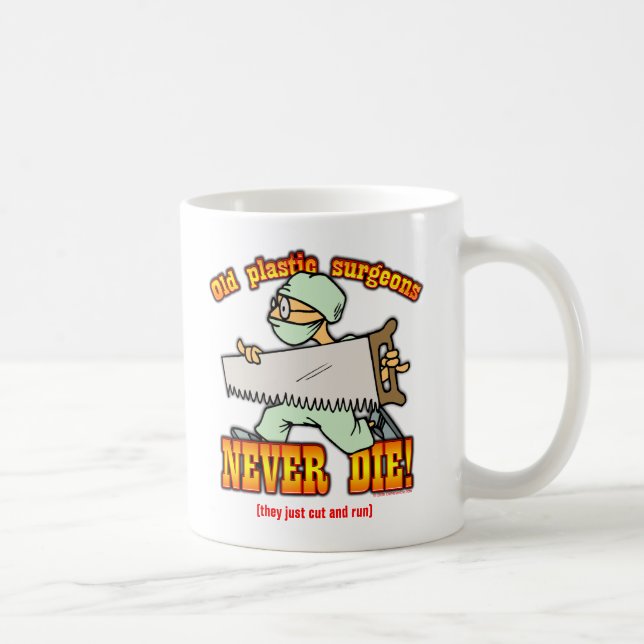 Caneca De Café Cirurgiões plásticos (Direita)