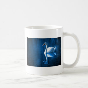 Caneca De Café Cisne no lago