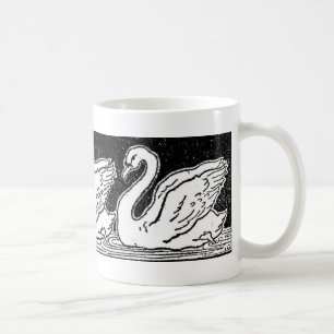 Caneca De Café Cisnes