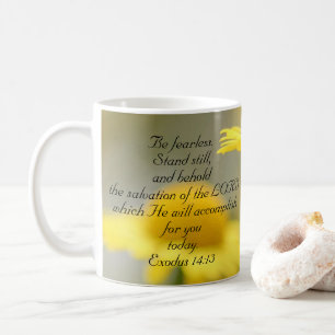 Caneca De Café Citação da Escritura da Bíblia do Antigo Testament