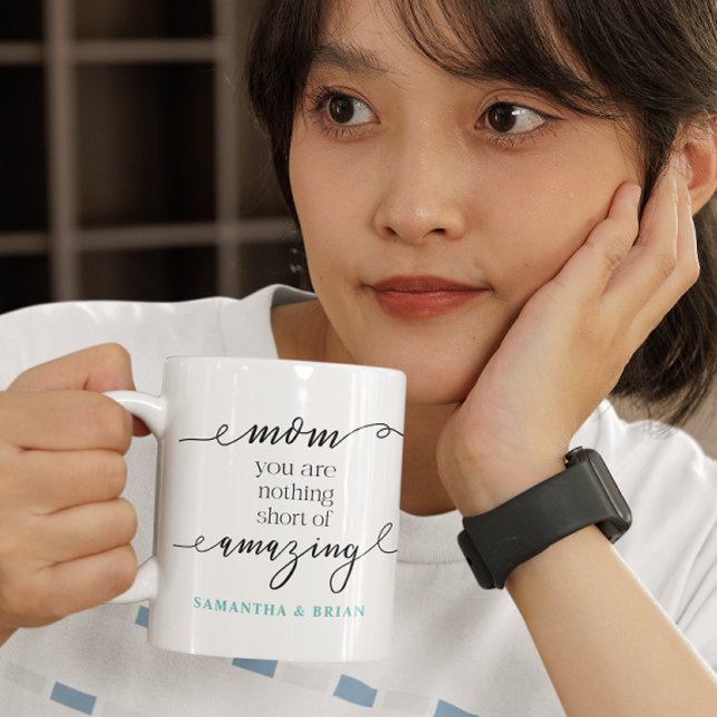 Caneca De Café Citação da mãe - Mug de presente personalizado (Criador carregado)