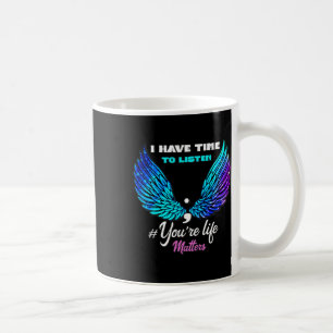 Caneca De Café Citação da Semana Nacional de Sensibilização para 