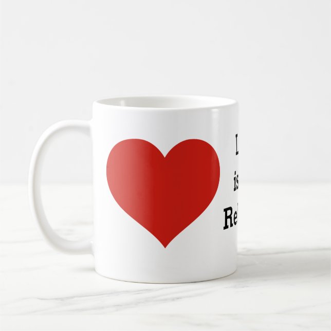 Caneca De Café Citação de Amor  (Esquerda)