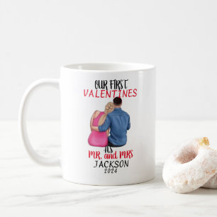 Caneca De Café Citação de amor do casal personalizado
