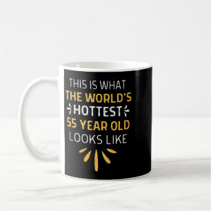 Caneca De Café Citação de aniversário mais quente engraçada para