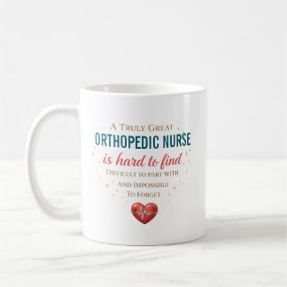 Caneca De Café Citação de Apreciação de Enfermeira Ortopédica Per