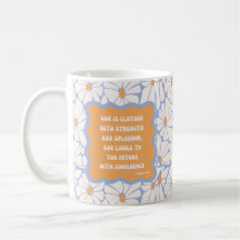 Citação de Bíblias Floral do Daisies de Script Ins