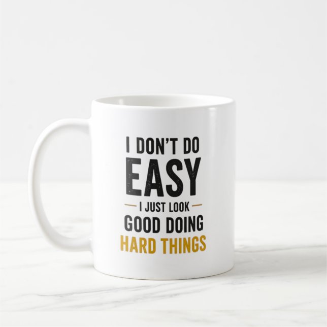 Caneca De Café Citação de Confiança de Enfermeira Não Faço Coisas (Esquerda)