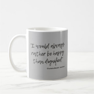 Caneca De Café Citação de Jane Eyre I