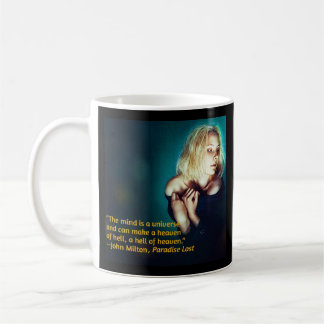 Caneca De Café Citação de John Milton