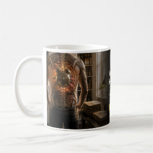 Caneca De Café Citação de Livro Escassez é um Sistema de Alarme