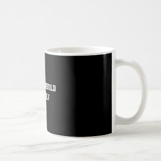 Caneca De Café Citação de Motivação para Reconstrução Pessoal