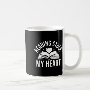 Caneca De Café Citação de mulheres meninas lendo livros fofos
