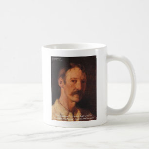 Caneca De Café Citação de Robert Louis Stevenson