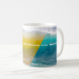 Caneca De Café Citação de Surf engraçada
