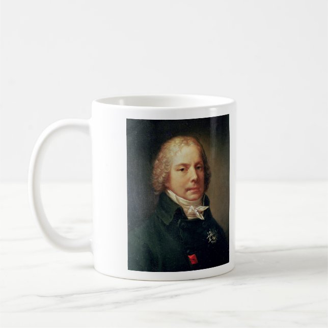 Caneca De Café Citação de Talleyrand sobre café (Esquerda)