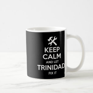 Caneca De Café Citação de Trinidad Fix Cômico Aniversário Persona