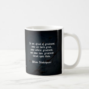 Caneca De Café Citação de William Shakespeare - Grande