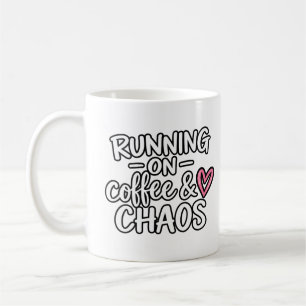 Caneca De Café Citação Divertida da Vida de Mãe