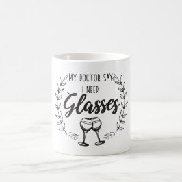 Caneca De Café Citação Divertida Moderna Fofa