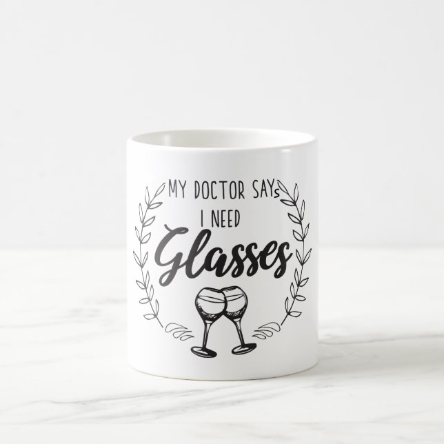 Caneca De Café Citação Divertida Moderna Fofa (Centro)