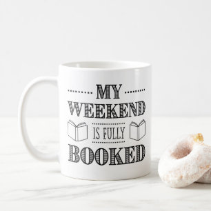 Caneca De Café Citação Divertida Para Amantes de Livros
