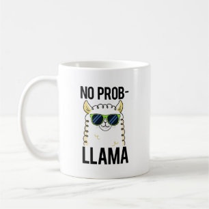 Caneca De Café citação do desenho animado de um animal engraçado