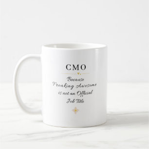 Caneca De Café Citação do Escritório do CMO