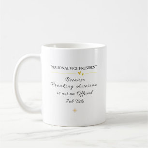 Caneca De Café Citação do Escritório do Vice-Presidente Executivo