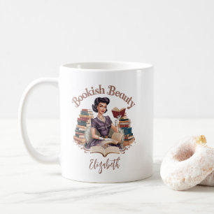 Caneca De Café Citação do livro de beleza favorita