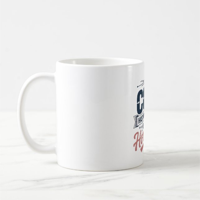 Caneca De Café Citação Engraçada de Codificação AI Programador De (Esquerda)
