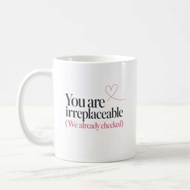 Caneca De Café Citação engraçada de despedida para colega de trab (Esquerda)