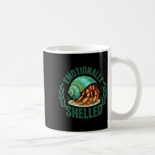 Caneca De Café Citação engraçada de humor de caranguejo eremita e