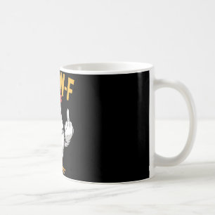 Caneca De Café Citação engraçada de humor de galinha F-caw-f Galo