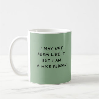 Caneca De Café Citação engraçada de introvertido Presente sarcást