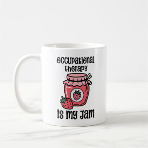 Caneca De Café Citação engraçada de Terapia Ocupacional