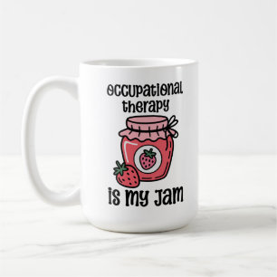 Caneca De Café Citação engraçada de Terapia Ocupacional
