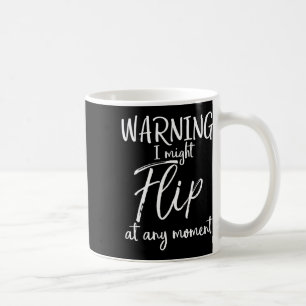 Caneca De Café Citação engraçada de trocadilho de tumbling Aviso