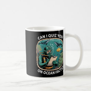 Caneca De Café Citação engraçada do questionário do oceano para a