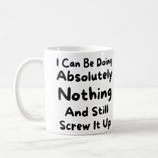 Caneca De Café Citação engraçada, Humor, Comédia, Sarcasmo, Prese