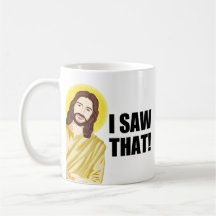Citação Engraçada Jesus Meme Eu Vi Aquilo Cristão